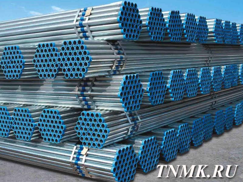 Труба оцинкованная ду 80х3.5 мм ГОСТ 3262-75 купить в Казани