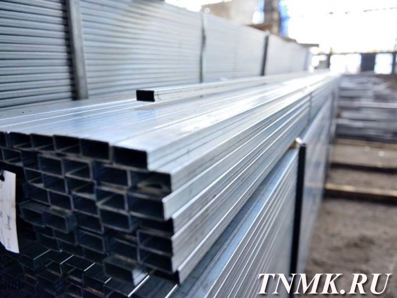 Труба профильная оцинкованная 100×60х4 мм ст. 20 купить в Казани