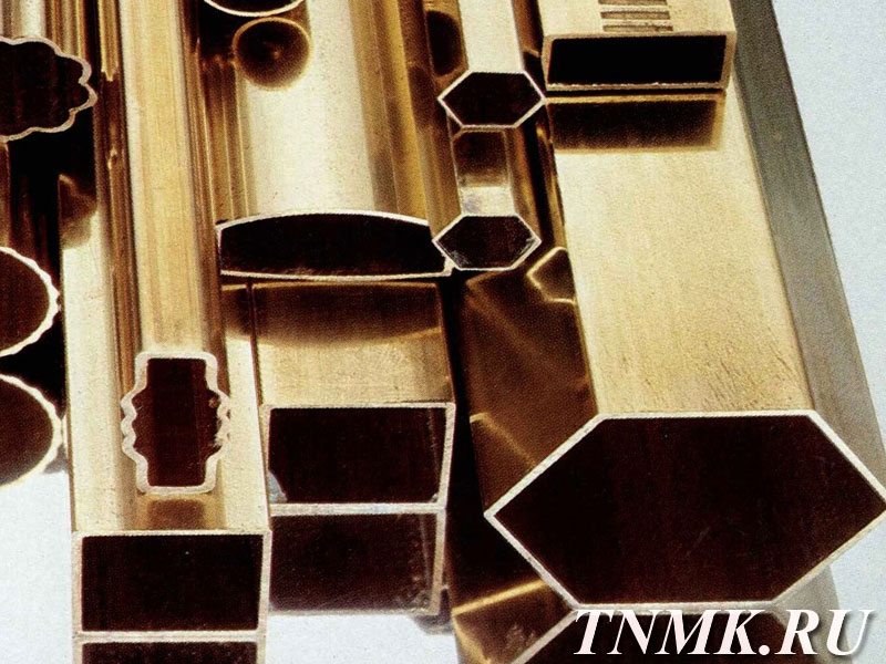 Труба медная профильная 4х8,5х1 М0б ГОСТ 16774-2015 купить в Казани